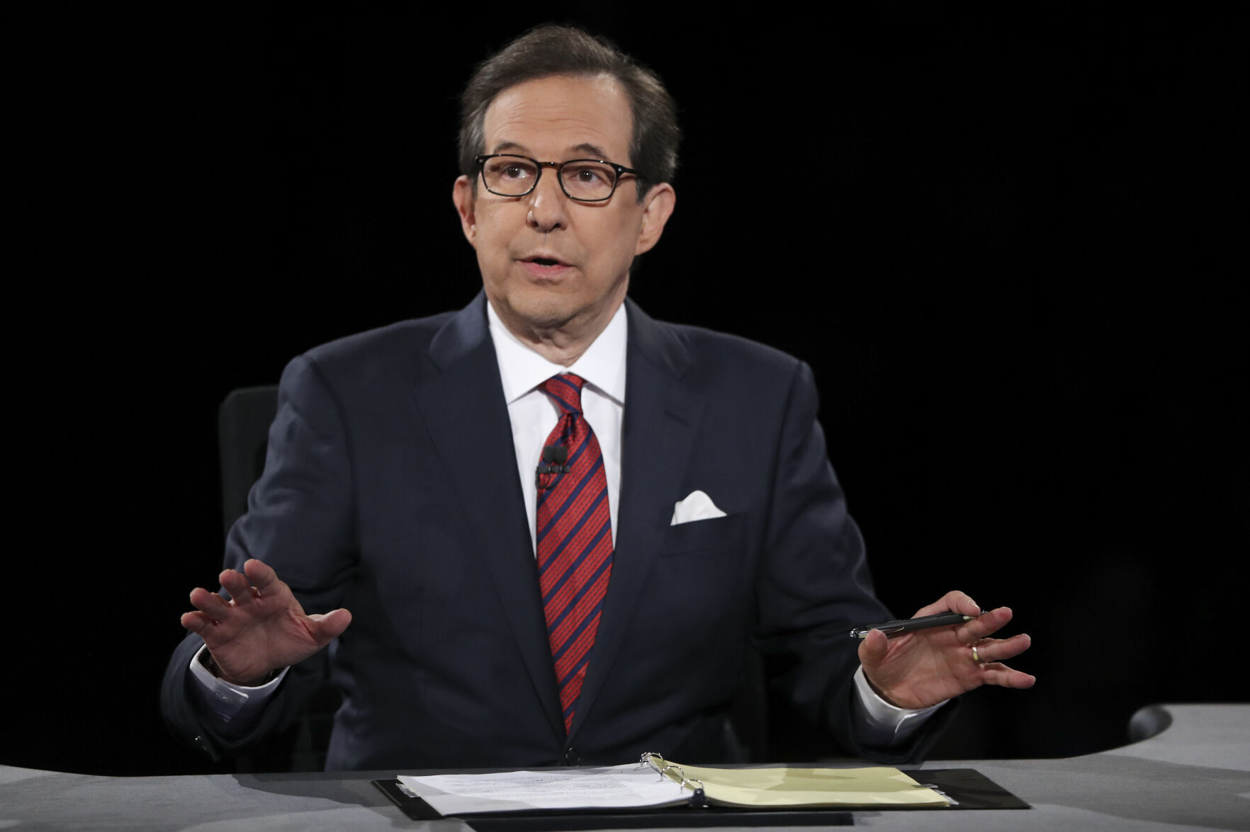 The moderator: Chris Wallace